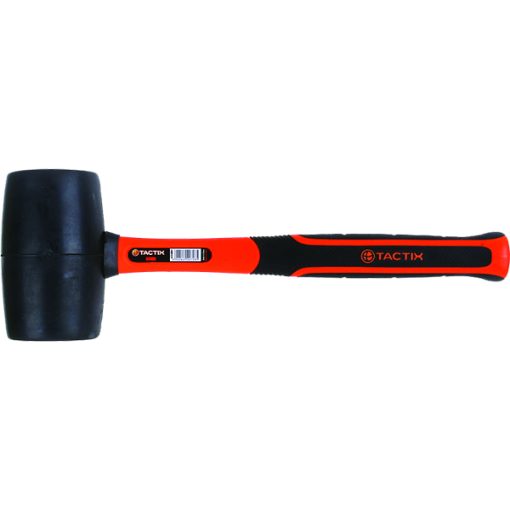 Tactix Mallet Rubber 65mm Black Fiberglass