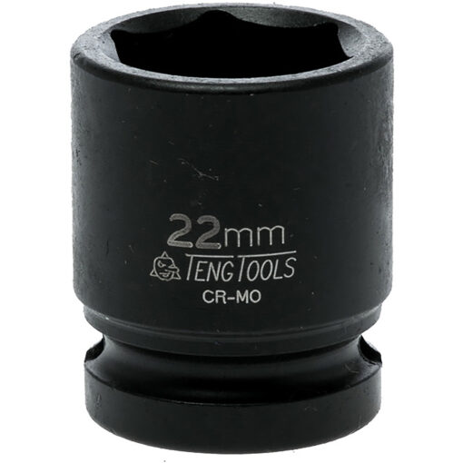 Teng 1/2in Dr. Impact Socket 22mm DIN