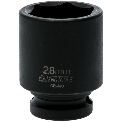 Teng 1/2in Dr. Impact Socket 28mm DIN