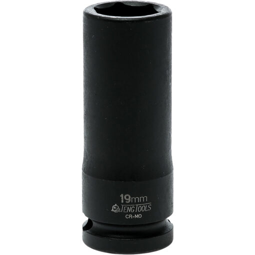 Teng 1/2in Dr. Deep Impact Socket 19mm DIN