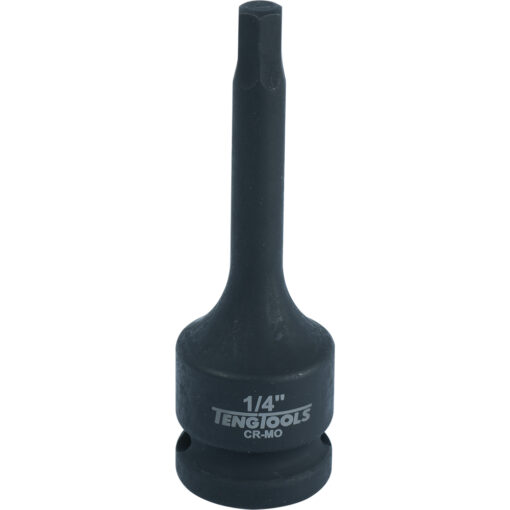 Teng 1/2in Dr. Hex Bit Impact Socket 1/4