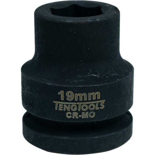 Teng 3/4in Dr. Impact Socket 19mm DIN