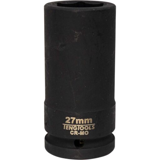 Teng 3/4in Dr. Deep Impact Socket 27mm DIN