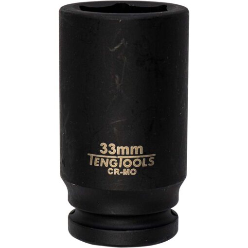 Teng 3/4in Dr. Deep Impact Socket 33mm DIN