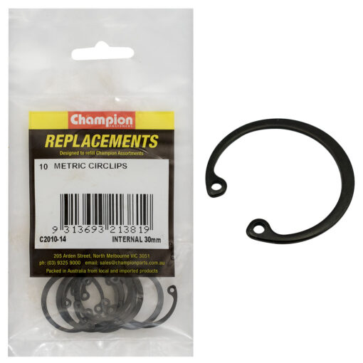 Champion 30mm internal Circlip -10pk