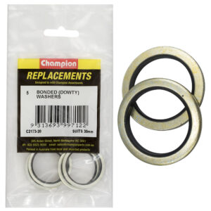 Champion Bonded Seal Washer (Dowty) 30mm -5pk