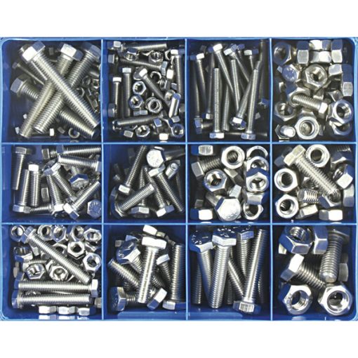 Champion 328pc Metric Set Screw & Nut Assortment 316/A4