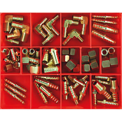 Champion 59pc Brass Petrol Fittings Assortment