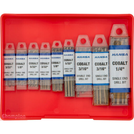 Champion 90pc Imperial Cobalt Drill Bit Assortment