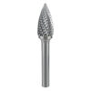 Holemaker Carbide Burr 1/4 x 5/8in Tree Pointed End DC