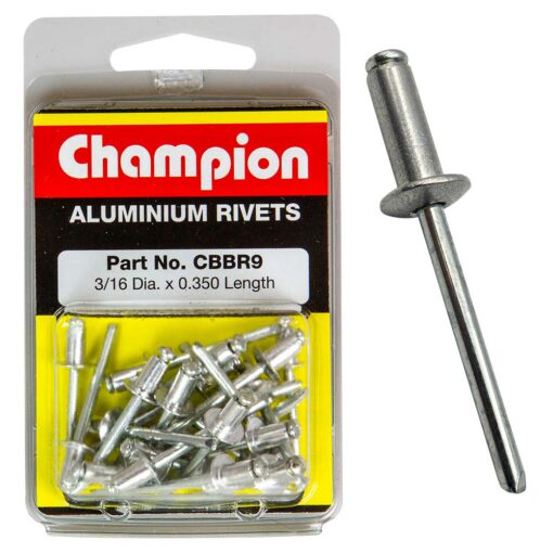 Champion 3/16in x 0.350 Rivet Pack