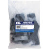 ISL 1000pc Cable Tie Assorted Pack - UV Black