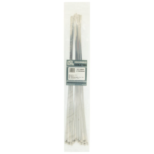 ISL 500 x 4.6mm 316 Stainless Cable Tie - 20pk