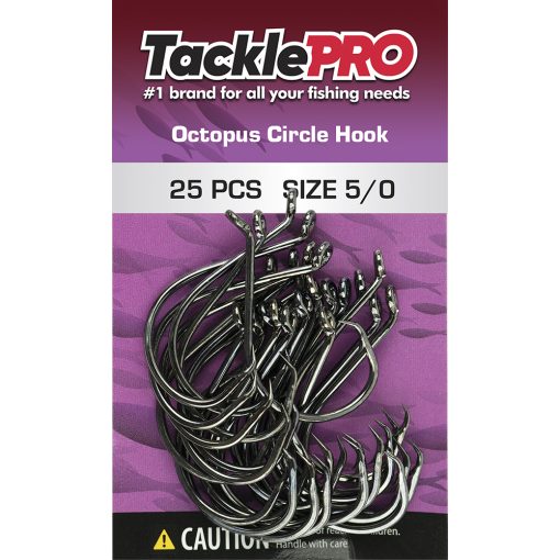 TacklePro Octopus Circle Hook 5/0 - 25pc