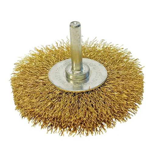 ITM Crimp Wire Wheel Brush Brass High Speed 75x18mm