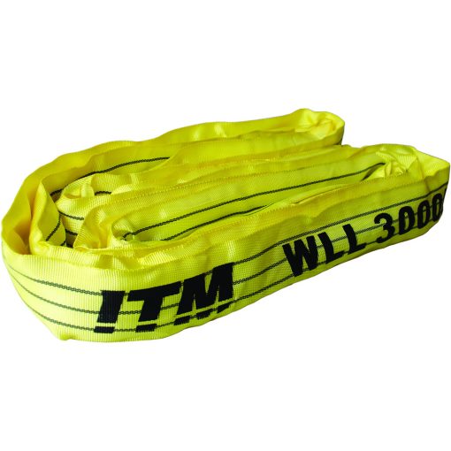 ITM Round Lifting Sling - 3Ton - 1M Length