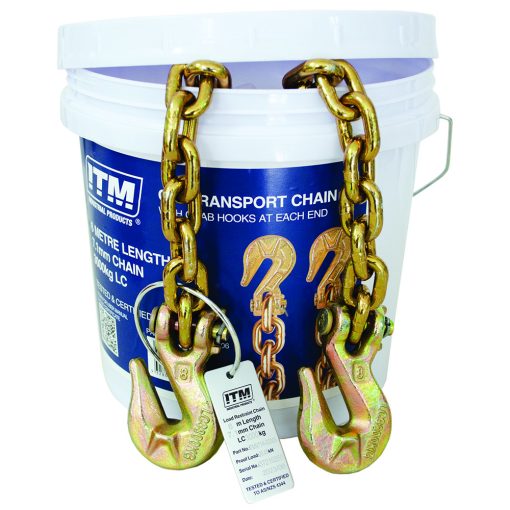 ITM G70 Transport Chain - 3 Ton Lashing Cap. - 6M Length