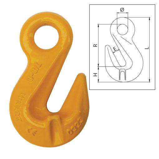 ITM G80 Eye Shortening Grab Hook-6mm Chain