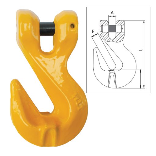 ITM G80 Clevis Shortening Grab Hook-7-8mm Chain