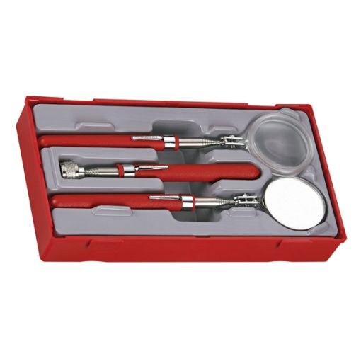 Teng 3pc Magnifier & Mirror Inspection Set - TC-Tray