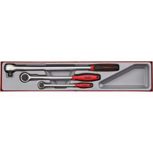 Teng 3pc Long Arm Ratchet Set TTX