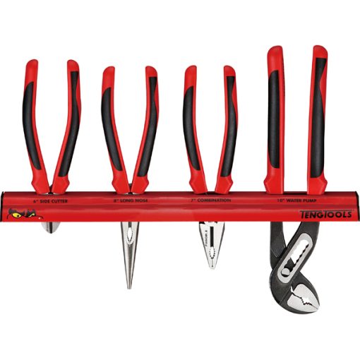 Teng Plier Set 4pc Wall Rack